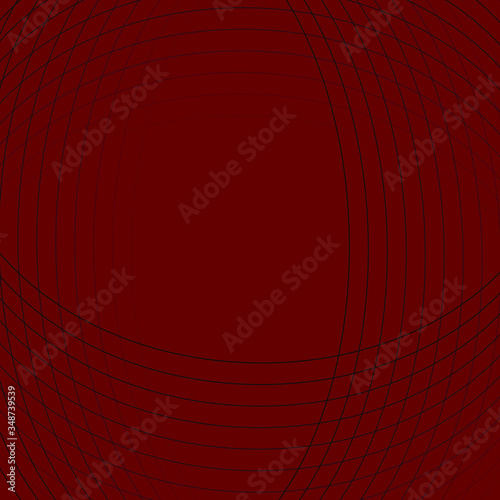 Futuristic and remarkable template or abstract background that made by repeated circular orbit shapes with gradient. It can be used as cover page, business card, etc.