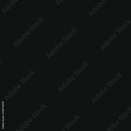 Futuristic and remarkable template or abstract background that made by repeated circular orbit shapes with gradient. It can be used as cover page, business card, etc.