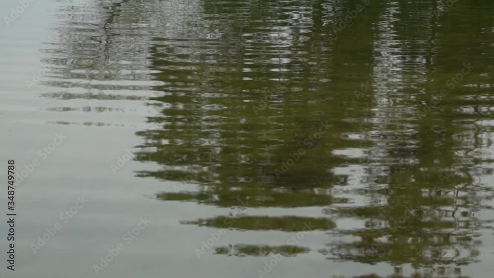 Ripples going across clear lake Ripples going across clear lake