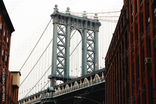 brooklyn bridge new york city Fototapeta