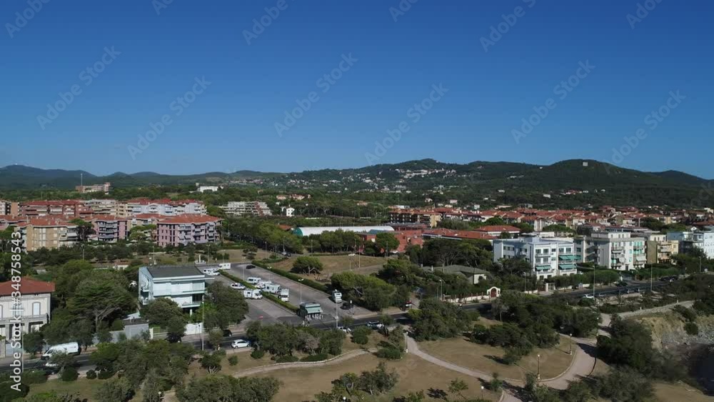 Port City of Livorno Drone Video Tuscany Italy Aerial View Port City of Livorno Drone Video Tuscany Italy Aerial View