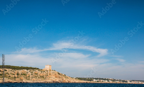 Watchtower near Santa Caterina (Torre dell'Alto), Salento, south Italy