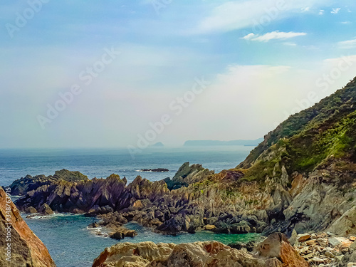 Acantilado en Cudillero ( Asturias )