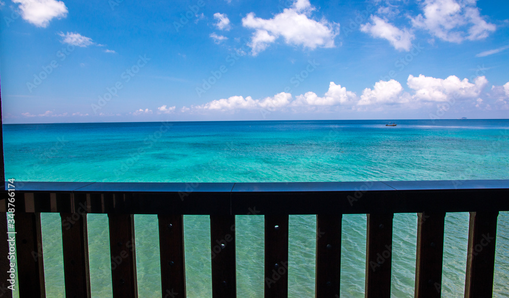 Tekek beach of Tioman island in Malaysia Tekek beach of Tioman island in Malaysia