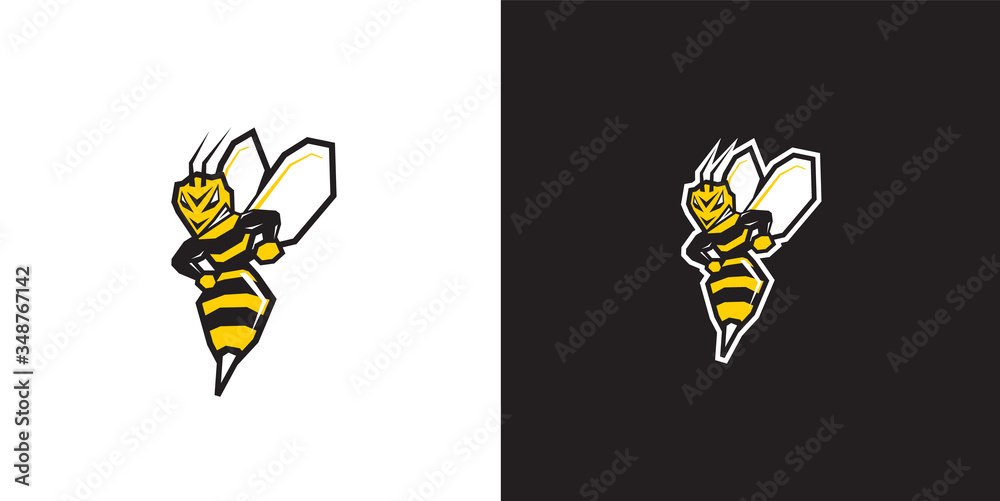 Strong killer bee symbol Strong killer bee symbol