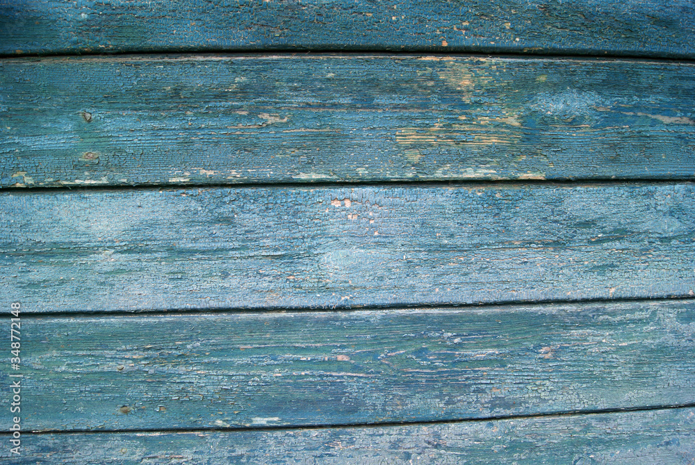 Old wooden planks with cracked paint. Old wooden planks with cracked paint.