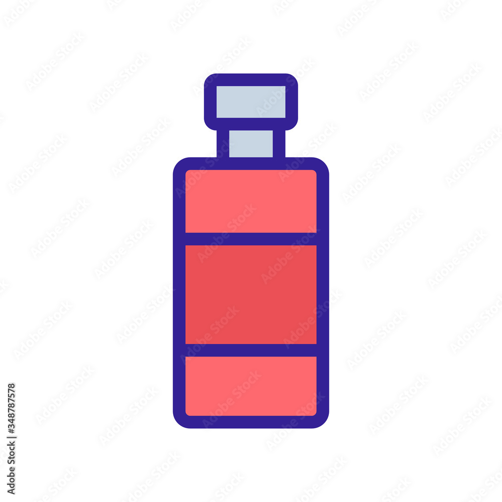 mouthwash after cleaning icon vector. mouthwash after cleaning sign. color symbol illustration mouthwash after cleaning icon vector. mouthwash after cleaning sign. color symbol illustration