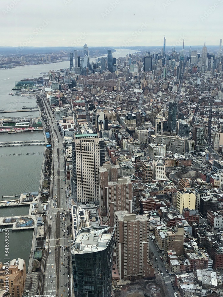 Naklejka premium New york