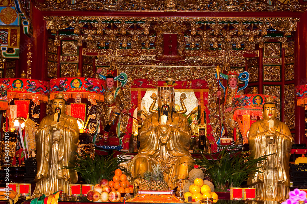 Fototapeta premium Zhinan Temple, Taiwan, China, Asia