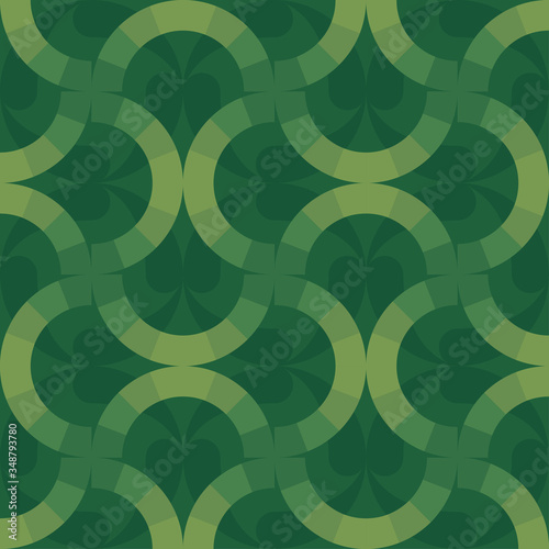 Vector of  round abstract g...
