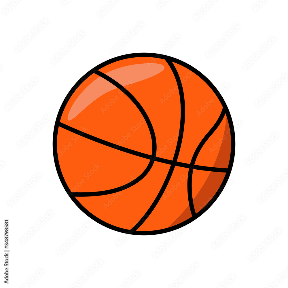 basket ball icon vector design template