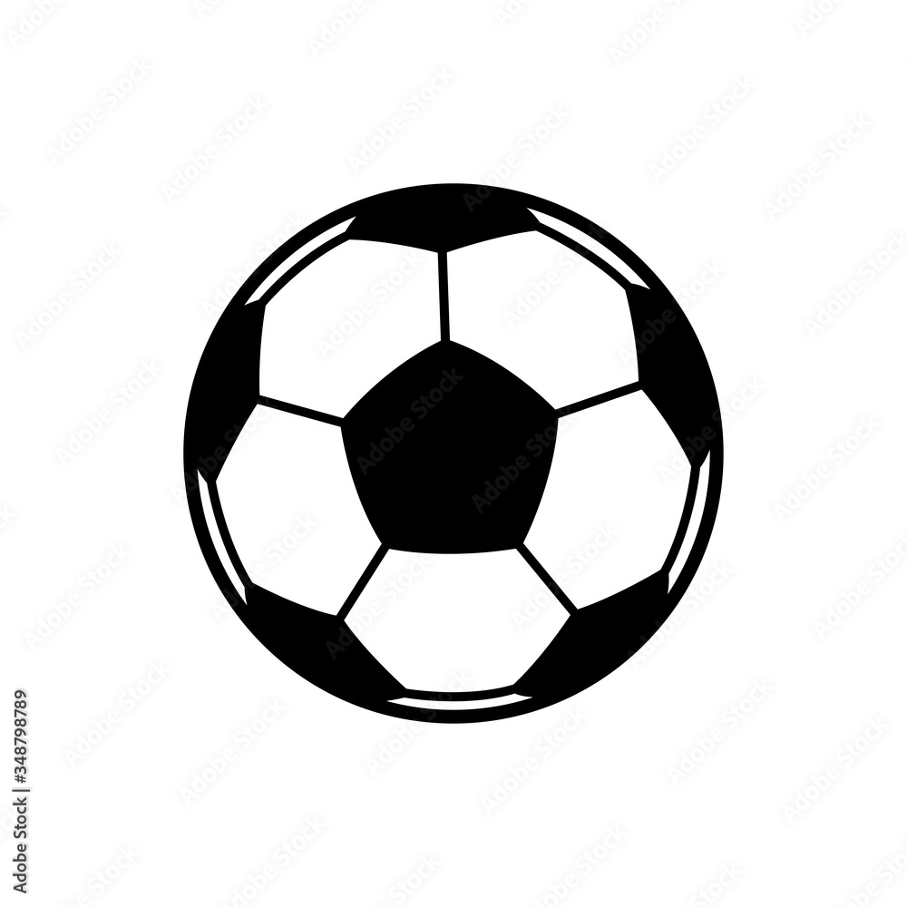 soccer ball - foot ball icon vector design template