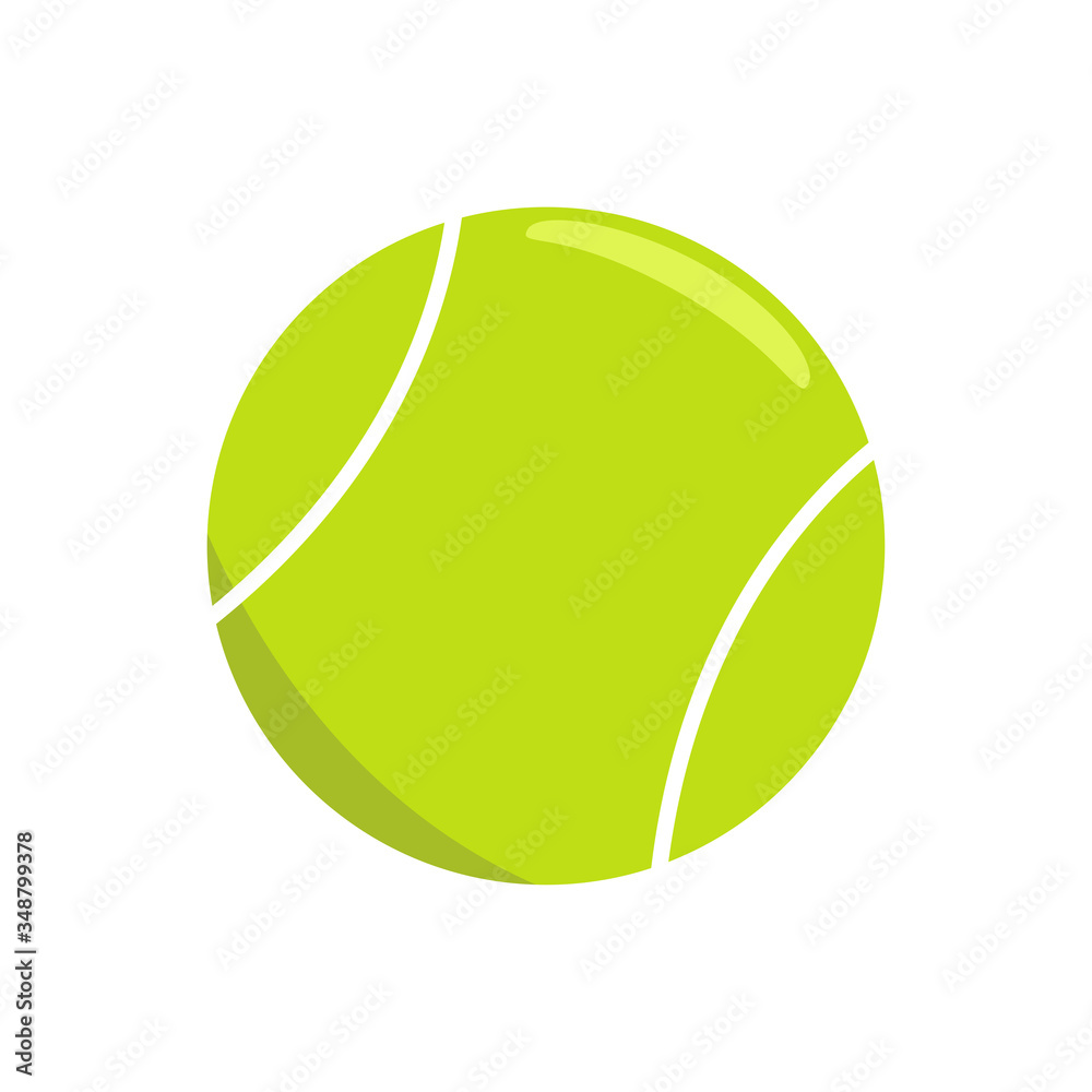 tennis ball - sport icon vector design template