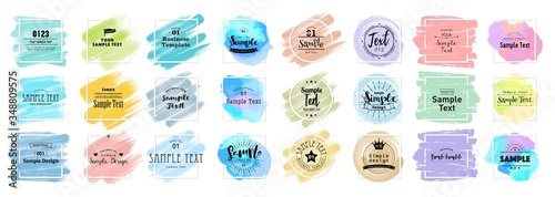 筆ブラシのフレーム