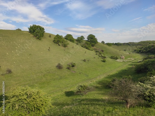 Zagajicka brda Deliblato green desert Serbia landscape