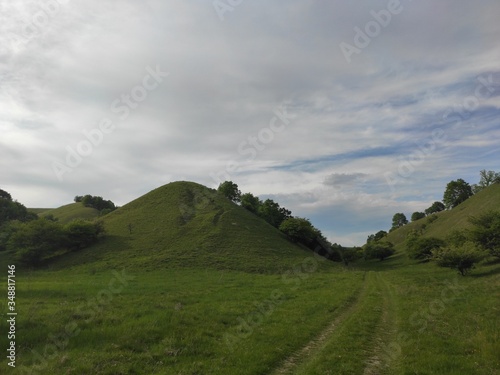 Zagajicka brda Deliblato green desert Serbia landscape