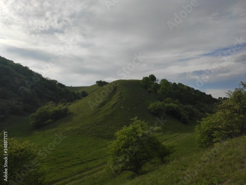 Zagajicka brda Deliblato green desert Serbia landscape