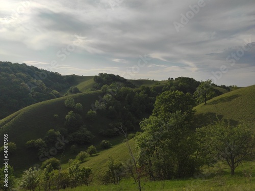 Zagajicka brda Deliblato green desert Serbia landscape