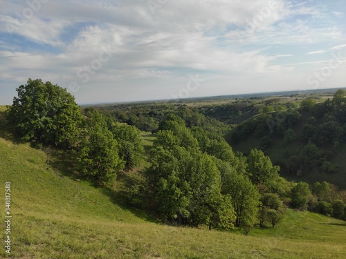 Zagajicka brda Deliblato green desert Serbia landscape
