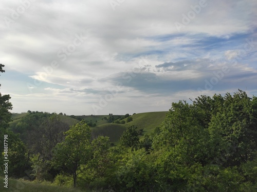Zagajicka brda Deliblato green desert Serbia landscape