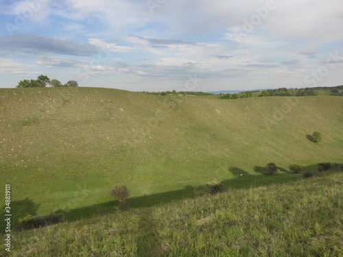 European green desert Deliblato sandy terrain landscape Serbia 