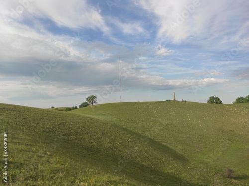 European green desert Deliblato sandy terrain landscape Serbia 