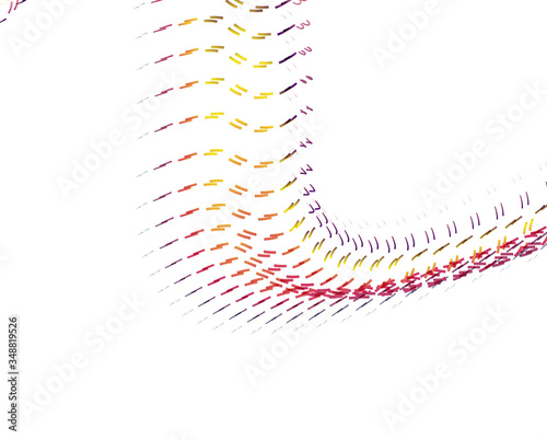 Abstract background blend wave line design for Wallpaper, Banner, Background, Card, Book Illustration, landing page