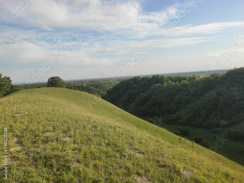 European green desert Deliblato sandy terrain landscape Serbia 