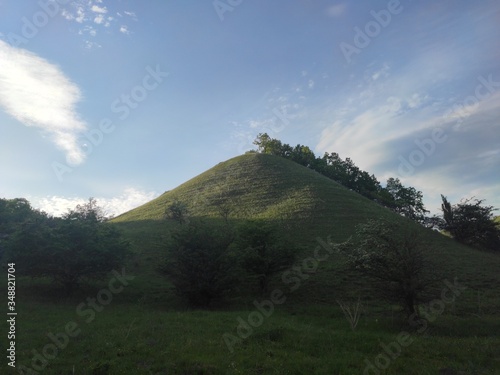 European green desert Deliblato sandy terrain landscape Serbia 
