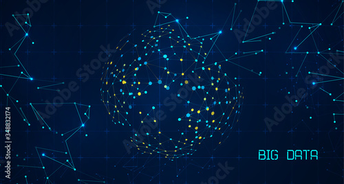 Abstract technology background
