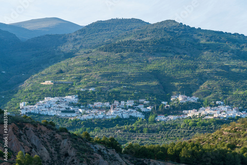 village in the Sierra Nevada mountains (Spain) 