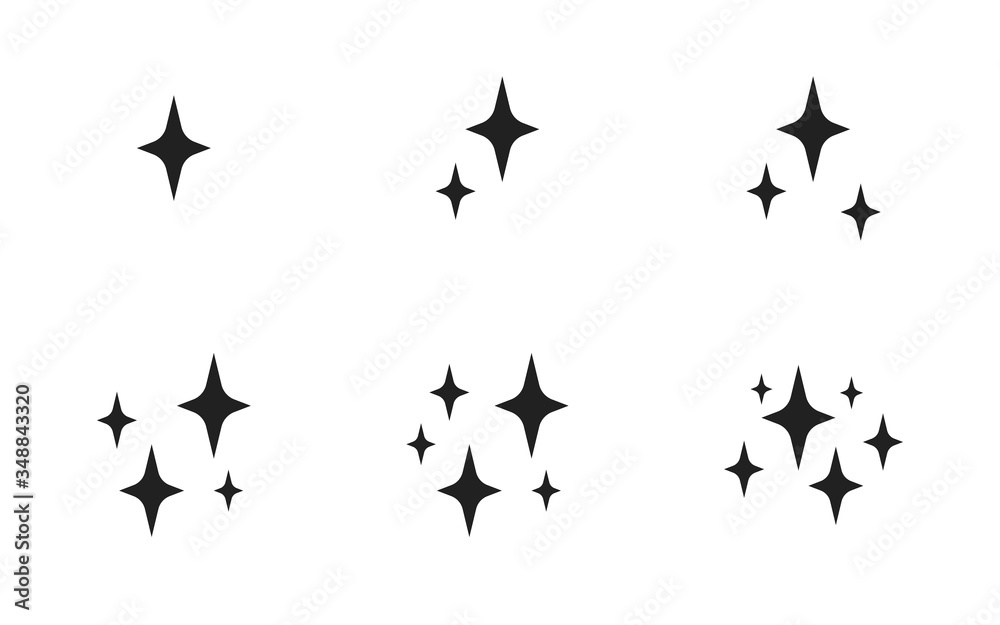 Shine star icon, great design for any purposes. Abstract vector Shine star icon, great design for any purposes. Abstract vector