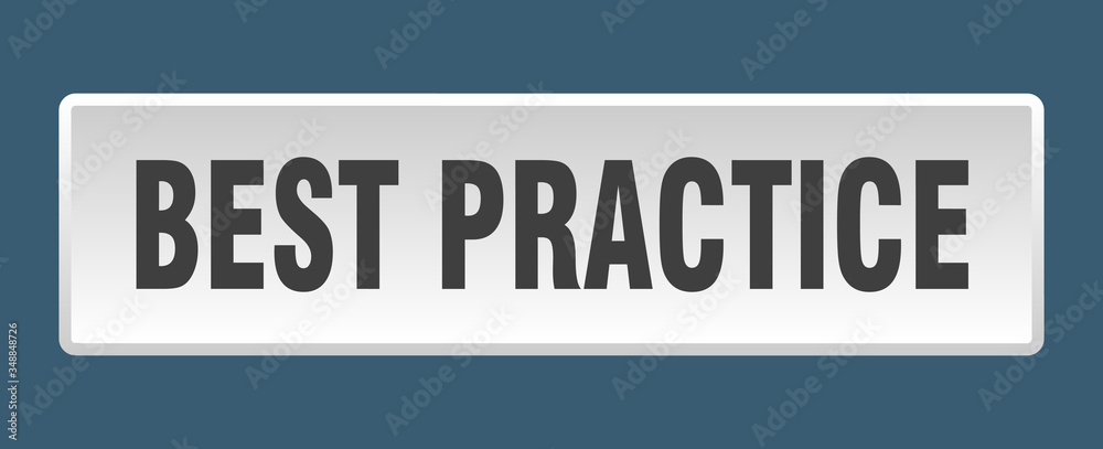 best practice button. best practice square white push button best practice button. best practice square white push button