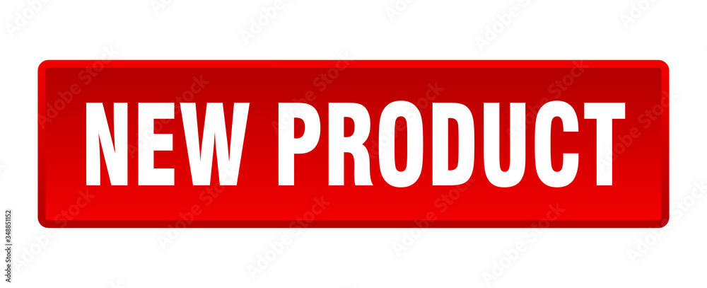 new product button. new product square red push button new product button. new product square red push button
