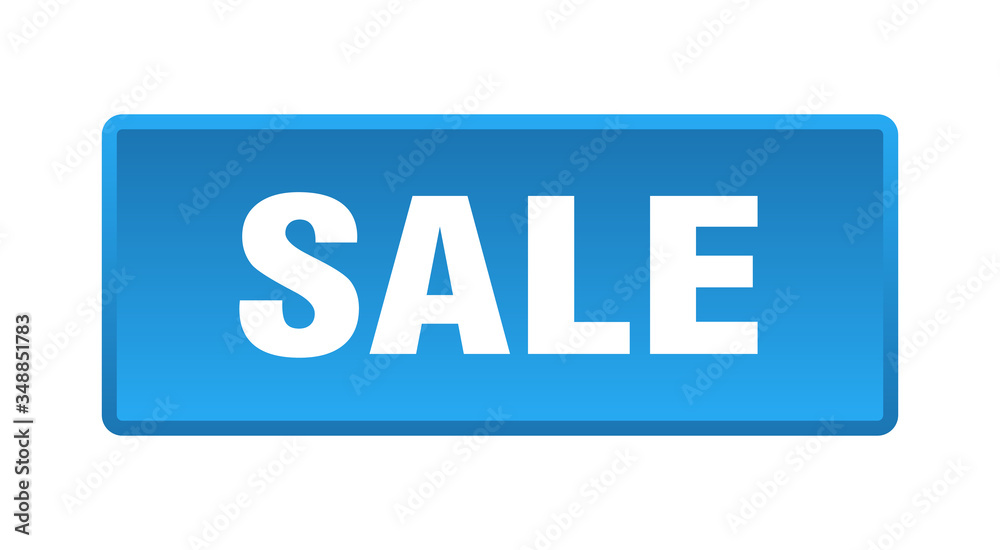 sale button. sale square blue push button sale button. sale square blue push button
