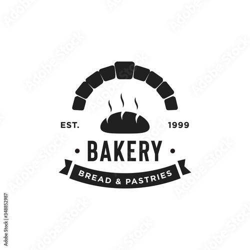 Creative Bakery Concept Logo Design Template, Badges