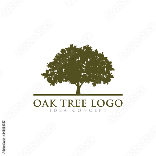 Oak Tree Logo Design Template