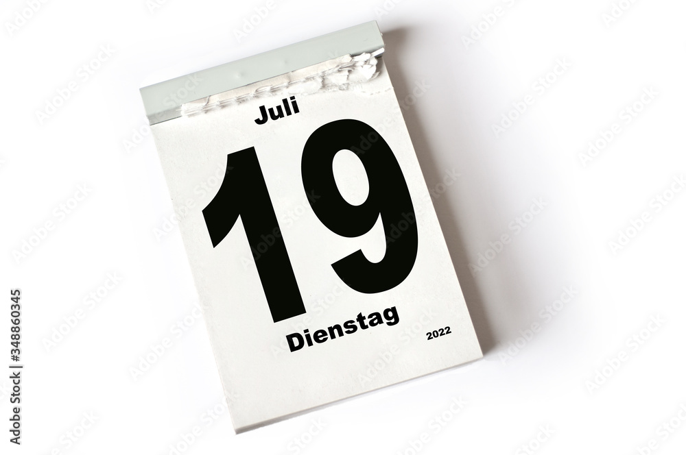 19. Juli 2022 19. Juli 2022