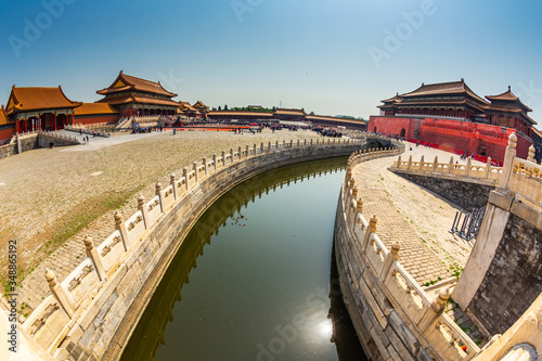 Inside the Forbidden City in Beijing