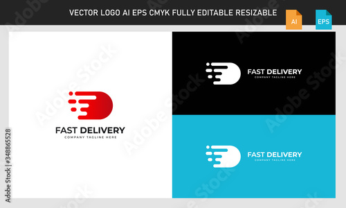 modern d letter logo template design creative fast delivery  logo 2020 