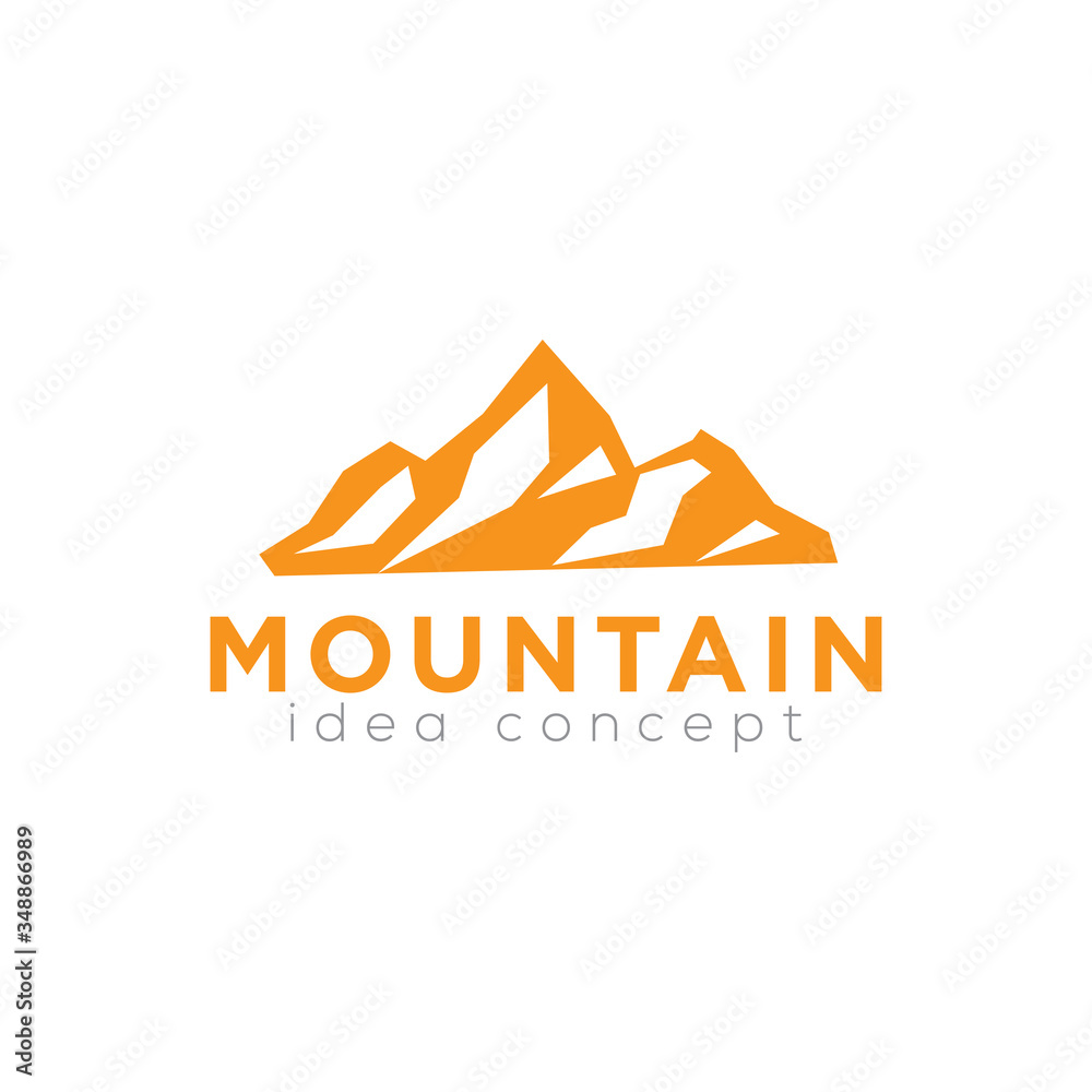 Mountain Logo Design Template