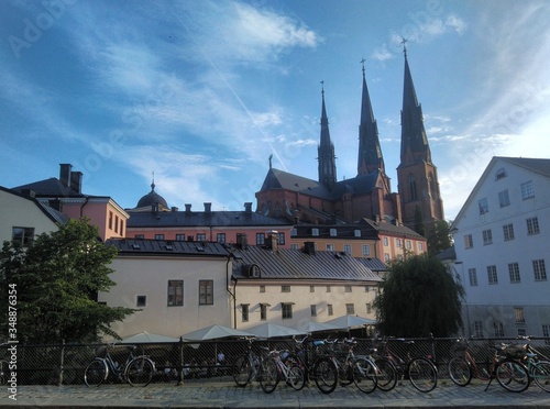  Uppsala Cathedral and bridge
