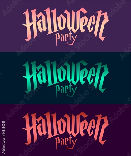 halloween party fonts