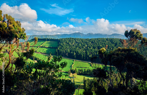 Landscape. Sao Miguel Island. Azores, Portugal.