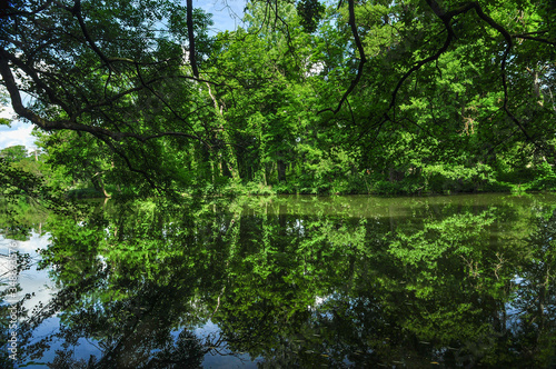 Impressions from the Royal Park Laxenburg South of Vienna. Former Summer Residence of The Habsburg Dynasty