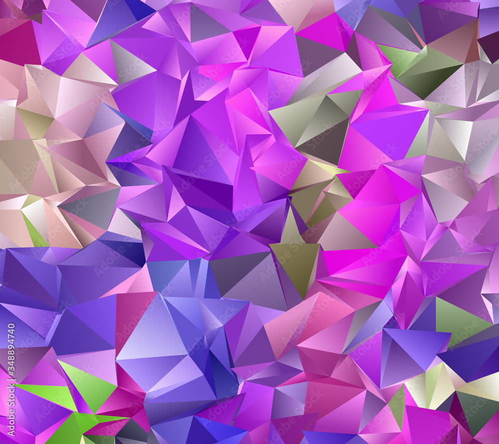 Fototapeta premium Abstract Low-Poly background. triangulated texture. Design 3d. Polygonal geometrical pattern. Triangular modern style