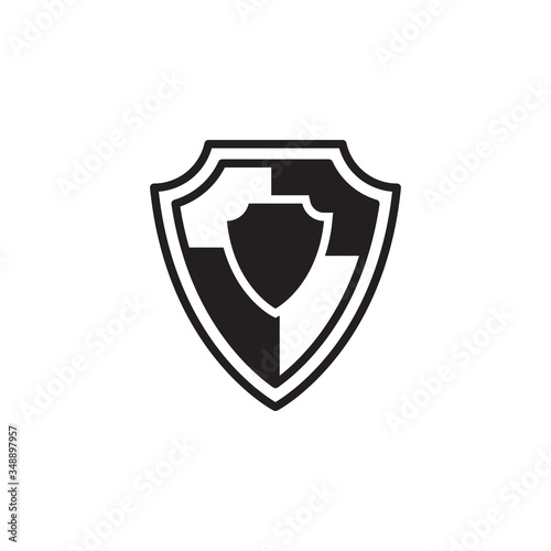 Free Download shield icon vector symbol template trendy design - GFXLoad