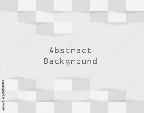 Abstract white and gray vector background