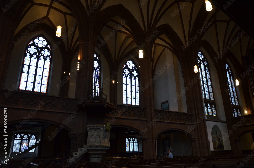 Church of Three Kings in Frankfurt am Main, Germany Church of Three Kings in Frankfurt am Main, Germany