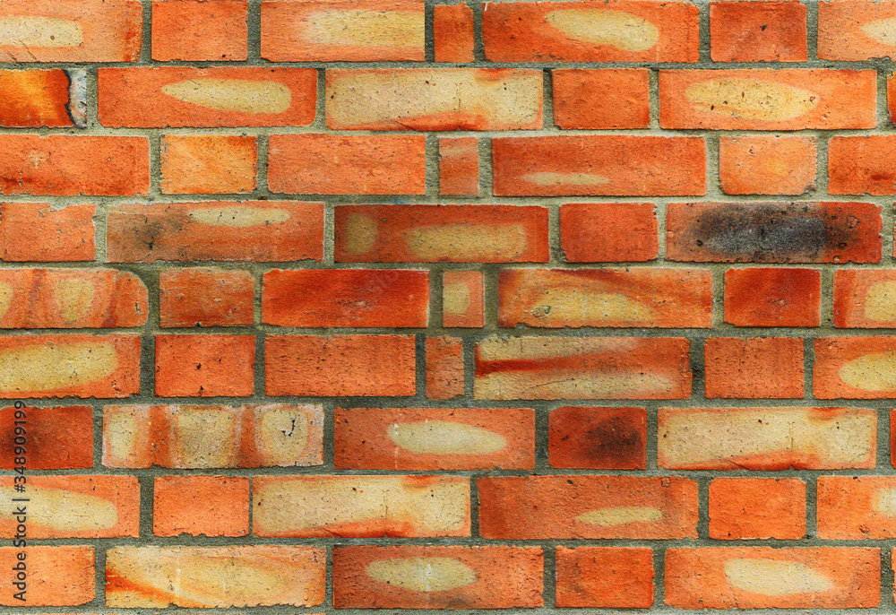 Fototapeta premium Bick pattern and texture exposed